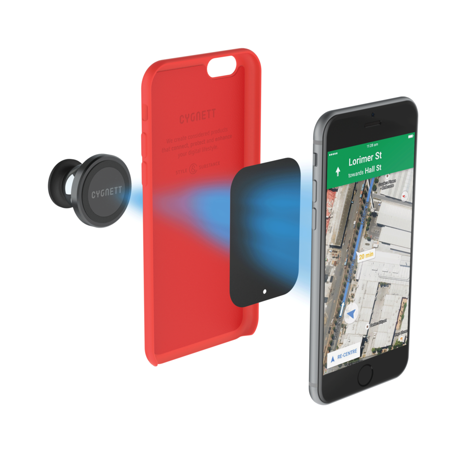 Cygnett, univerzalni auto držač za smartphone, Mag Mount 360 Vent